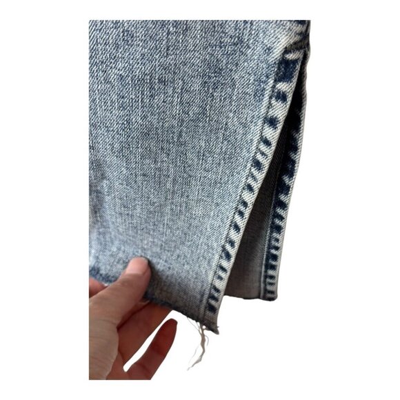 Rag & Bone Jeans Women 25 Blue Stella Wash Nina High Rise Ankle Flare Distressed - Picture 8 of 13